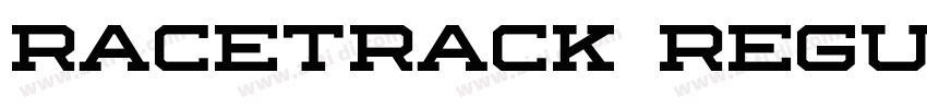 RACETRACK Regular字体转换 RACETRACK Regular字体转换